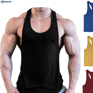 <b>Men</b> Gym Tank Top Sleeveless Workout Shirt Custom Logo Fitness <b>Stringer</b> <b>Vest</b> - Product Image 6