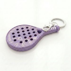 Llavero de Goma Personalizable de Primera Calidad para Raquetas de Tenis y Pádel con Logotipo Personalizado, Material Duradero, Tamaño Personalizado, Regalos para Eventos - Product Image 1