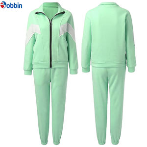 ชุดวอร์มผู้หญิงสุดฮิต สีม่วง คุณภาพสูง เสื้อฮู้ดและกางเกงขายาว ชุดวอร์มซิปแบบโอเวอร์ไซส์สั่งทำได้ - Product Image 4