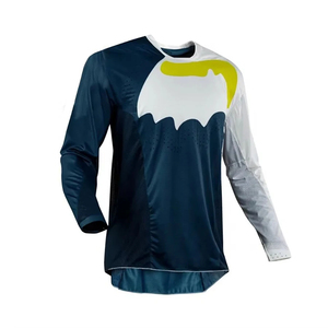 Ensemble de tenue de motocross respirant et à séchage rapide pour adulte, personnalisable en gros, comprenant pantalon et maillot de course pour la moto - Product Image 1