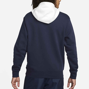 Custom Print Embroidered Hoodie for Men Oversized Pull <b>Sweatshirt</b> 500g Thick Cotton Fleece Heavyweight Pullover for Autumn - Product Image 2