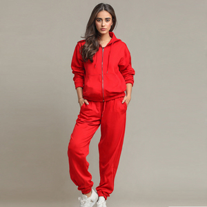 Winter Pullover Hoodie <b>Jogger</b> Sweatpants Set Women 100% <b>Polyester</b> Tracksuit Women's Streetwear <b>Jogger</b> Tracksuits Ladies - Product Image 2