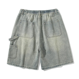 Nuevos Shorts de Mezclilla Transpirables Lavados Personalizados, Shorts Premium Lavados al por Mayor, Diseño Elegante de Algodón, Jeans para Hombre - Product Image 2