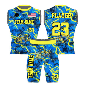 Vêtements d'équipe personnalisés en gros 7 contre 7, uniformes réversibles pour jeunes, ensembles 7v7, offre spéciale, comprenant des maillots, des shorts, des t-shirts, des sacs - Product Image 5