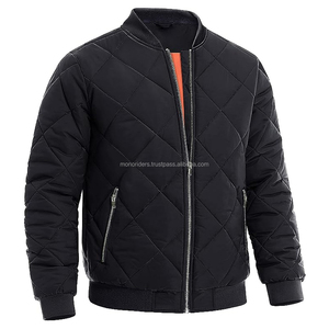 Chaqueta Bomber Reversible Impermeable Ecológica para Hombre, con Capucha, 650-Fill, Estilo Urbano de Invierno, Cuello Alto y Cremallera - Product Image 1