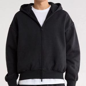 เสื้อฮู้ดดี้ผ้าฝ้ายพรีเมียมสำหรับผู้ชาย แบบโอเวอร์ไซส์ ไม่มีลาย  ผู้จำหน่ายเสื้อฮู้ดดี้ - Product Image 1