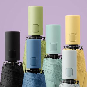 Sombrilla Plegable Automática de 8 Varillas con Protección UV para Mujer, Ideal para Viajes y Negocios - Product Image 2