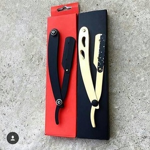 Professional Straight Cut Thraot Barber Shaving Razor Holder for <b>Mens</b> Personal and Salon Single Edge Blades Use Barber Razor - Product Image 5