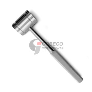Marteau manuel chirurgical en acier inoxydable à procédure prolongée, conception anti-vibration pour remplacement articulaire - Product Image 1