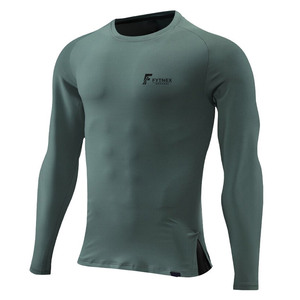 Latest Design Quick Dry <b>Men</b> <b>Compression</b> <b>Shirt</b> Comfortable High Quality <b>Men</b> <b>Compression</b> <b>Shirts</b> - Product Image 1