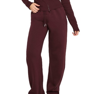 Jogging en molleton durable pour femmes, antistatique, vente en gros, OEM, prix bas, 100% coton, logo personnalisé - Product Image 5