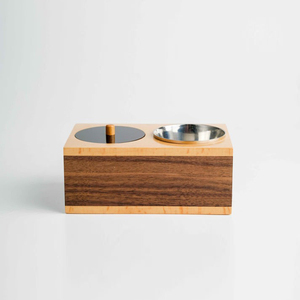Rectangular Wooden <b>Bakhoor</b> Burner Box With Storage Compartment Metal Cup Luxury Charcoal <b>Oud</b> Arabic Incense Holder For Home - Product Image 3