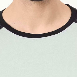 Ensembles T-shirts et shorts tendance, personnalisables avec logo, légers, décontractés, 100 % coton, motifs unis, grandes tailles pour l'automne - Product Image 5