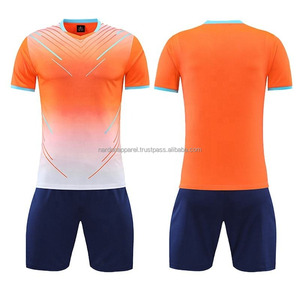 Nardon Apparel Polyester Respirant Hommes Sports Maillot Football Uniformes Ensembles Vêtements Football Maillot Ensemble Personnalisé Sublimé - Product Image 4