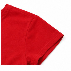 T-shirt en tricot à manches courtes et col rond pour filles, tissu doux, vêtements pour enfants, design tendance, fabricant en gros - Product Image 4