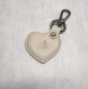 Heart Shape PU Leather Key Ring <b>Car</b> Key Chain Dog <b>Hook</b> Attachment Cute Accessory Pendant Hanging Promotional Gifts Exporter Sale - Product Image 4