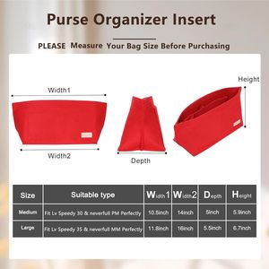 Organizer per Borsa Goyard SaintLouis PM da Donna con Base Modellante, Inserto Compatibile con Borsa Speedy - Product Image 2