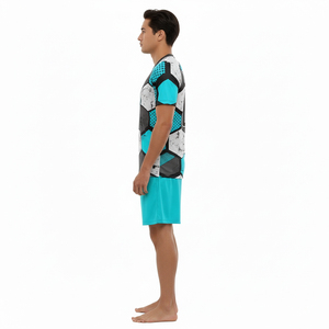 Maillot de football moderne 2026 tendance 100 % polyester respirant grande taille à manches courtes uniforme de football personnalisé avec nom et numéro d'équipe - Product Image 4