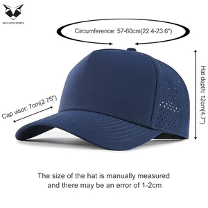 Gorras de Béisbol de Malla Transpirable de Alto Rendimiento, Color Azul Marino, Ligeras, de Alta Calidad, con Logotipo Personalizado de Diseño Único 2026 para Adultos - Product Image 6