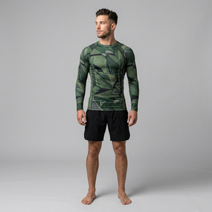 Customize Your Own Logo <b>Men's</b> Sublimated Rash Guard Full Sleeve <b>Men's</b> Sublimation Rash Guard <b>Compression</b> <b>Shirt</b> Rash guard - Product Image 4