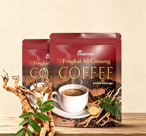 กาแฟสำเร็จรูปตงกัตอาลี กลิ่นหอมเข้มข้น เครื่องดื่มสมุนไพรเพื่อสุขภาพ - Product Image 1