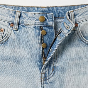 Heavy <b>Work</b> Casual Denim Shorts Colorful Floral Embroidery Womens Summer Loose <b>Jeans</b> Best Quality Customized Color Wear - Product Image 4