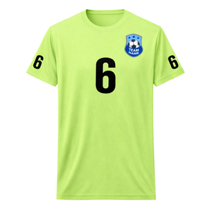 Camiseta de Fútbol Personalizada para Jóvenes, Ropa Deportiva Personalizada, Camiseta Cómoda para Equipos Juveniles, Ropa Atlética - Product Image 1