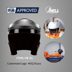 Nouveaux casques de course TBRACING homologués FIA, modèle HE-01-FIA 8859-2015 et certifiés SNELL SA2020 - Product Image 2