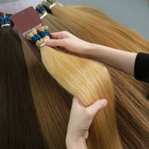 Extensiones de Cabello Humano al por Mayor, Cabello Rubio Súper A, Sin Sintético, 100% Virgen, de un Solo Donante Vietnamita, la Mejor Calidad 2026 - Product Image 1