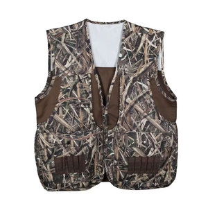 Gilet de chasse camouflage pour homme avec poches, fermeture éclair, respirant, en polyester, style décontracté, pour l'automne - Product Image 3