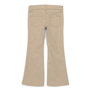 Jean évasé taille mi-haute pour filles, style rétro bootcut, en denim extensible, vintage, élégant, coupe slim et ample, idéal pour les fêtes, du fabricant professionnel - Product Image 2