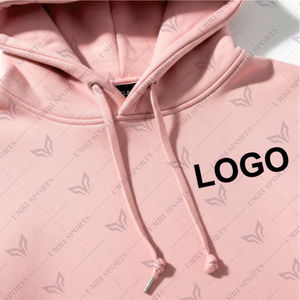 Sudadera con Capucha Personalizada con Logotipo Bordado en Bloques de Color, 100% Algodón Felpa, Estilo Urbano Moderno, Corte Casual para Invierno - Product Image 5