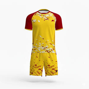 ชุดเซ็ตเสื้อยืดและกางเกงขาสั้นลำลองสำหรับผู้ชาย รุ่นใหม่ล่าสุดสำหรับฤดูร้อน แบบ 2 ชิ้น  รับสั่งทำไซส์พลัส เสื้อยืดพิมพ์ลายแบบ Sublimation ชุดกีฬา - Product Image 1
