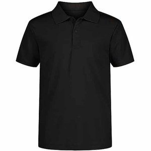 Chemise décontractée pour hommes en coton tricoté 100 % à manches courtes, col rabattu, respirante, anti-plis, haute qualité, personnalisable avec logo – Vente en gros - Product Image 3