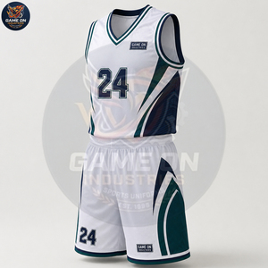 Private Lable Fully Customized Made New Arrival Premium Quality Hand Made Easy To Wear Breathable Lightweight Basketball Uniform - Product Image 2