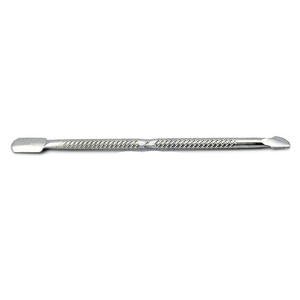 Wholesale Custom Logo Rainbow Metal Cuticle Pusher Professional Dual End Dead Skin Remover Nail Scraper Spoon Pedicure Tools - Product Image 2