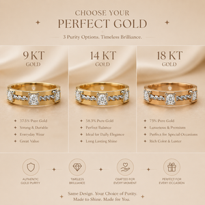 1 CTW รอบตัดสามหิน Moissanite แหวนทองสีเหลืองถักแหวนแต่งงานที่เรียบง่ายสำหรับผู้หญิง - Product Image 6