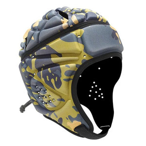 Casque de rugby américain de haute qualité en gros, casque rembourré souple pour uniforme de football américain, protection pour hommes - Product Image 1