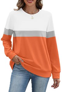 Sweat-shirt pour femme tendance, idéal pour tous les jours, chaud, coupe-vent, qualité supérieure, col rond, dernière collection printemps-automne. - Product Image 3