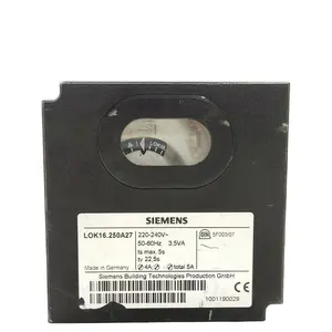 Siemens OR LOK16.250A27 Oil Gas Burner Controller For Gas Oil Or Dual-Fuel Forced Draft Burners