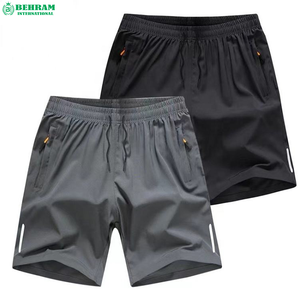 Nouveaux shorts décontractés tendance pour hommes grandes tailles, séchage rapide, personnalisables, en coton respirant avec poches, pour l'été - Product Image 1