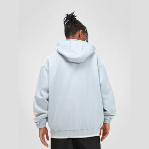 เสื้อฮู้ดดี้ไม่มีลาย2022มีฮู้ดผ้าคอตตอน100% น้ำหนัก - Product Image 6