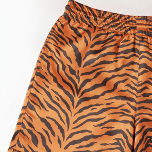 Shorts unisexes à imprimé tigre, dernière tendance, coupe classique, en polyester extensible pour adultes - Product Image 5