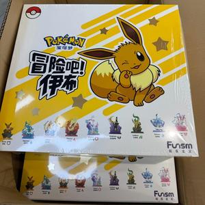100% Original Authentique Funism Pokémon Eevee Take the Adventure Series Boîtes Mystères Figurines Modèles de Collection pour Affichage - Product Image 1