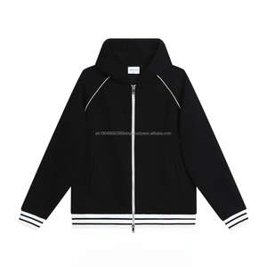 Sudaderas y sudaderas para hombre con logotipo personalizado de alta calidad de 380gsm de lana gruesa y pesada de manga larga en blanco de gran tamaño, ropa de calle lisa - Product Image 6