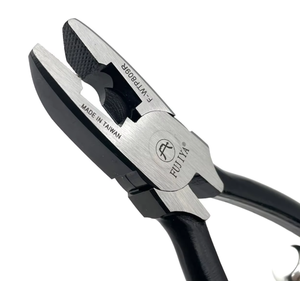 Pince à torsion et à serrage de fil de sécurité de qualité industrielle FUJIYA F-WTP809R Métrique OEM 6140 Acier allié Cr-V Poignée à mâchoires dentelées - Product Image 5