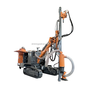 ZGYX 452T 18 bar 191KW 개방형 크롤러 <span class=keywords><strong>20m</strong></span> 깊이 폭발 구멍 휴대용 드릴링 장비 기계 통합 DTH 표면 드릴 장비 - Product Image 2