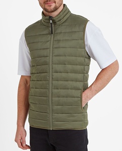 Chaqueta Casual Acolchada para Hombre, Diseño de Burbujas Estampadas, Abrigo de Invierno Acolchado y Cálido, Media Manga - Product Image 1
