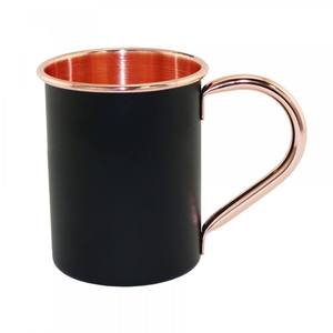 100% Pure Copper Eco-Friendly Luxury Printed Mug with Customised Size Shape <b>Straw</b> Accessory for Drinks Beers Etc. (Portable) - Product Image 1