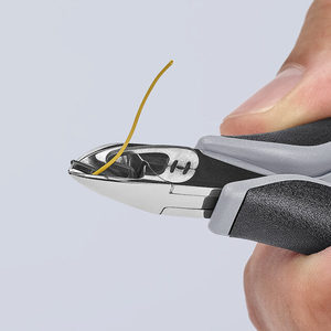 KNIPEX 77 42 115 ESD Electronics Diagonal Cutter Precision Side Cutting Pliers 115mm Anti Static Comfort Grip for PCB Fine Wire - Product Image 5